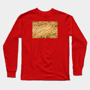 Dried yellow grass Long Sleeve T-Shirt